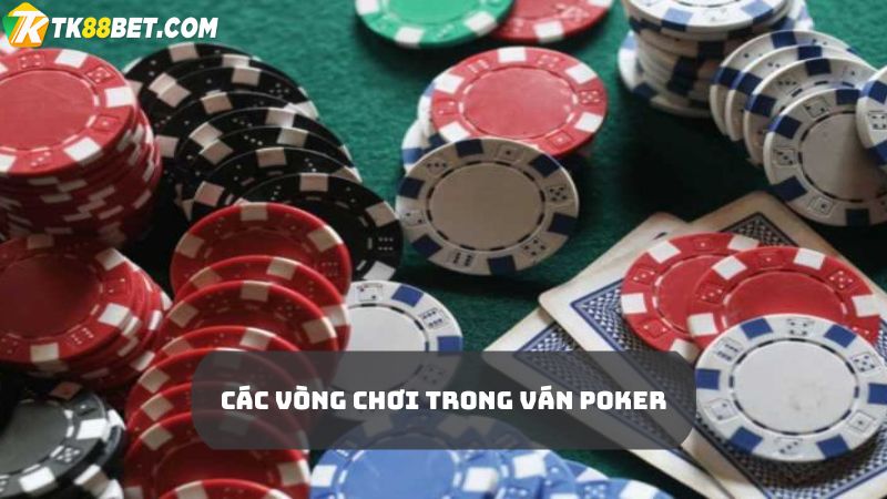 Quy trình chơi ván Poker online TK88